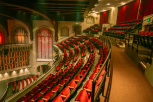 Bovard seating on first balcony