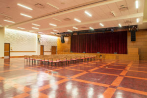 Interior image of the Trojan Grand Ballroom
