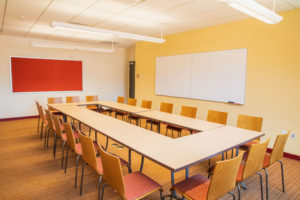 Interior image of the TCC 320A meeting room