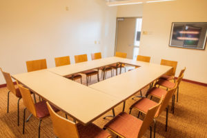 Interior image of the TCC 433 meeting room