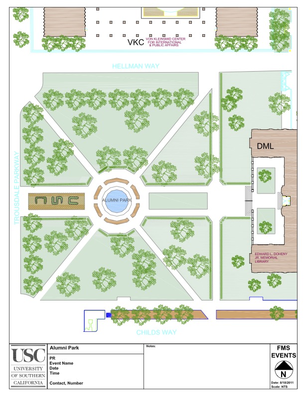 Alumni Park Diagram