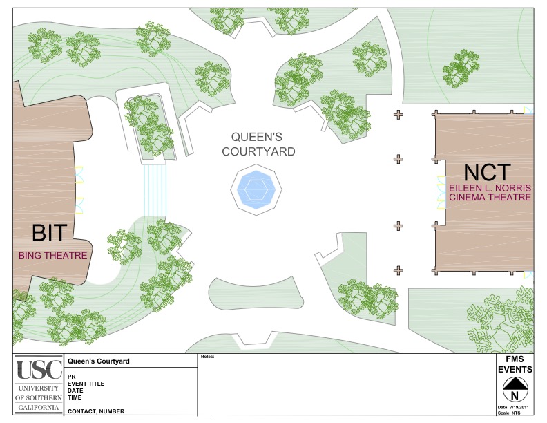 Queen's Courtyard Diagram