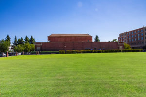 USC Great Lawn facing UVO building