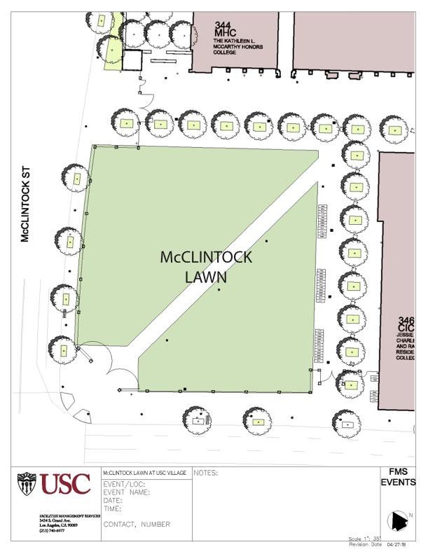 McClintock Lawn Diagram