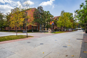 Trousdale Parkway facing Accounting building