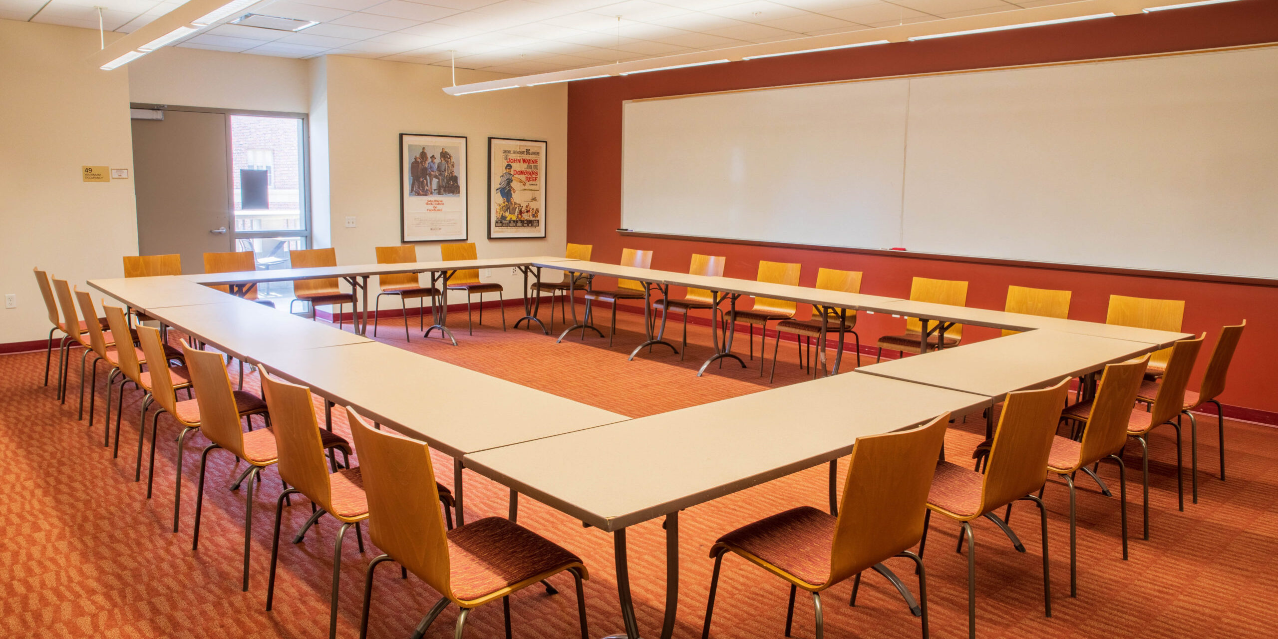 Interior image of the TCC 232 meeting room